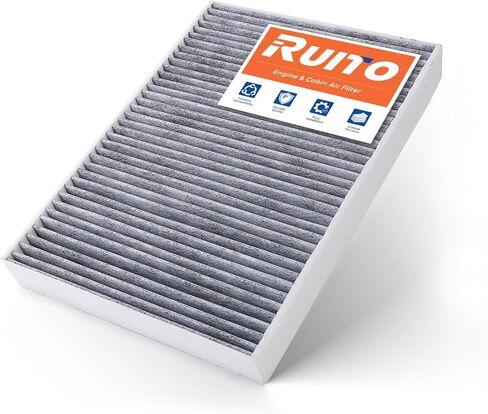RUITO Cabin Air Filter for S60(2019-2022), S90(2017-2022), V60(2019-2022), V60 CROSS COUNTRY(2020-2022), V90(2018-2021), V90 CROSS COUNTRY(2017-2022), XC60(2019-2022), XC90(2016-2022), Replace CF12155 in Kuwait