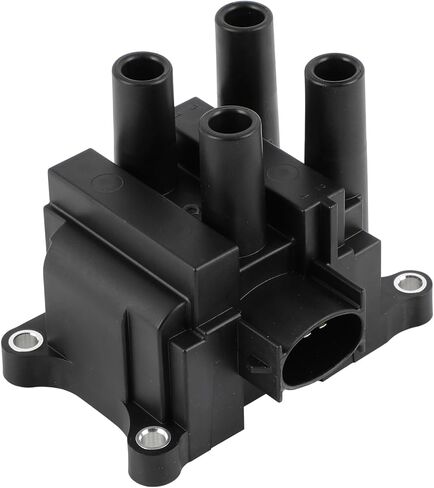 ECCPP FD497 1 ملفات الإشعال مع 5019 4 شمعات الإشعال إيريديوم مع 6465 4 أسلاك لفورد كونتور 2.0L 1999-2000 فورد إسكيب 2.0L 2001-2004 فورد فوكس 2.0L 2000-2004 FD497 in Saudi Arabia