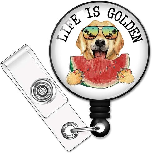 The Party Don't Start 'Til I Croc in Retractable Badge Reel with Alligator Clip, Funny Vintage Slipper Badge ID Card Badge Holder Gift for Nurses Doctors Office Worker Croc Lover Slipper Lover in Saudi Arabia