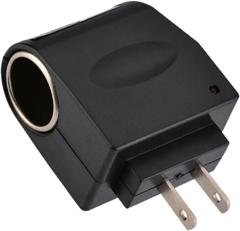 AC to DC Car Cigarette Lighter Socket Adapter Converter, DC 12V 500mA Vehicle Power Supply Transformer Wall Plug, Automotive Power Supply Transformer Vehicle Female Sockets for Car Electronics in Kuwait