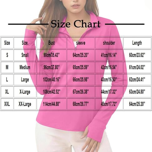 Womens Sun Shirt Summer Long Sleeve Mock Neck UPF50+ UV Tops with Thumb Hole Quarter Zip Up Quick Dry Hiking Shirts in Saudi Arabia
