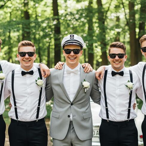 10 Pcs Groomsmen Gifts, Bachelor Party Favors, 1+9 Square Wedding Sunglasses for Groom, Team Groom, Mens Sunglasses Fashion Wedding Favors Bachelorette Party Accessories in Kuwait