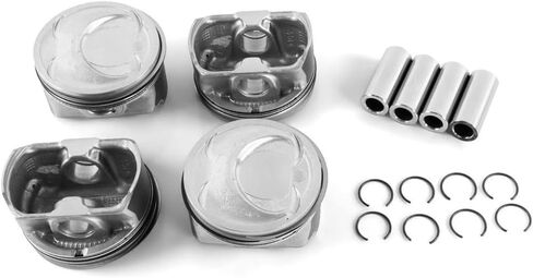 Pistons Rings Set 230402G500 234102G500 2.4L 2359CC L4 DOHC Compatible With Optima Sonata in Kuwait