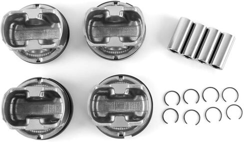 Pistons Rings Set 230402G500 234102G500 2.4L 2359CC L4 DOHC Compatible With Optima Sonata in Kuwait