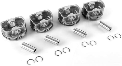 Pistons Rings Set 230402G500 234102G500 2.4L 2359CC L4 DOHC Compatible With Optima Sonata in Kuwait