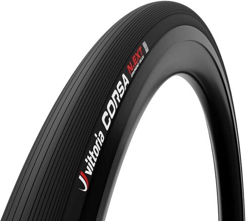 Vittoria Corsa N.EXT G2.0 Road Bike Tires for Training and Competition (34-622 Tubless-Ready, Black) in Kuwait
