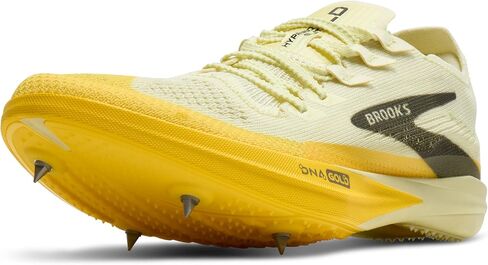 Brooks Hyperion Elite LD, 2 Track Spikes, Unisex Racing Shoes, 4-Pin Spike Plate, Ultralight Knit Upper & Competition Approved in Saudi Arabia