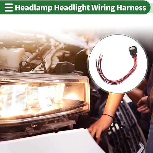 No.84621850/84492799 Headlight Wiring Harness Assembly for Chevrolet Silverado 1500 2019-2021 Headlights Lamp Wire Harness 8 Pcs Terminals 30cm 1 Set in Saudi Arabia