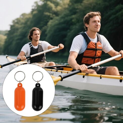 عبوتان من سلاسل المفاتيح العائمة، حلقات مفاتيح طافية صفراء لمفاتيح القوارب ومفاتيح السيارة، حلقات مفاتيح عائمة مقاومة للماء لركوب القوارب والتجديف وصيد الأسماك وركوب الأمواج وإكسسوارات الرياضات المائية in Kuwait