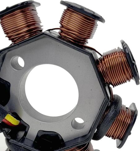 8 Coil 4 Wire Stator Coil Replacement for 0454944 0454483 0453559 0454949 RZR 170 RZR170 2009-2014 90 2007-2014/2016 Outlaw 50 2008-2018 90 2007-2014/2016 50 2007 BD3-H1410-00 YFM90 Raptor 90 in Saudi Arabia