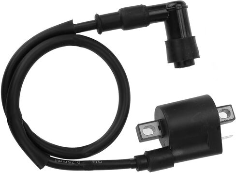 Ignition Coil, Pit Bike Parts, Compatible with 125cc 150cc 200cc 250cc Vertical Engine ATV Dirt Bike Go Kart (Black) in Kuwait