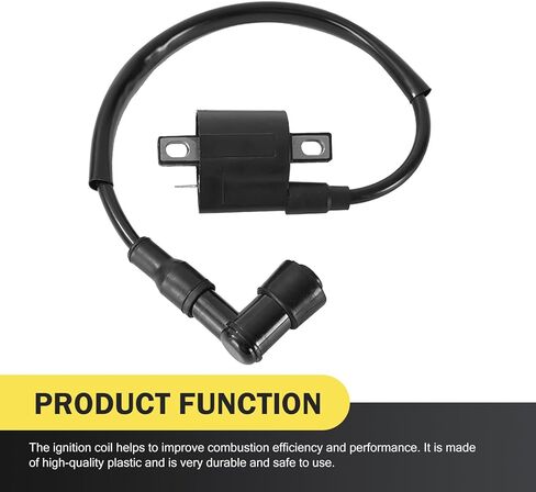 Ignition Coil, Pit Bike Parts, Compatible with 125cc 150cc 200cc 250cc Vertical Engine ATV Dirt Bike Go Kart (Black) in Kuwait