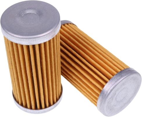 2PCS Fuel Filter Element 87300040 1273082C1 47797858 Compatible with Case Compact Tractors 234 235 244 245 254 255 265 275 DX25 DX29 DX33 in Saudi Arabia