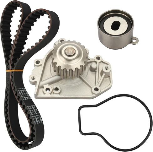 IRONTEK Timing Belt Kit w/Water Pump for 2003 for Chrysler Voyager, 2003-10 PT Cruiser, 2003-06 Sebring; 2003-07 for Dodge Caravan, 2003-06 Stratus; 2003-05 for Jeep Liberty, TBK265AWP 95265K4 TCK265A in Saudi Arabia