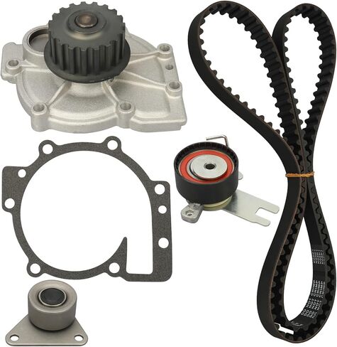 IRONTEK Timing Belt Kit w/Water Pump for 2003 for Chrysler Voyager, 2003-10 PT Cruiser, 2003-06 Sebring; 2003-07 for Dodge Caravan, 2003-06 Stratus; 2003-05 for Jeep Liberty, TBK265AWP 95265K4 TCK265A in Saudi Arabia