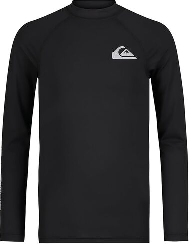 قميص Quiksilver للأولاد بأكمام طويلة مناسب لركوب الأمواج مع عامل حماية من أشعة الشمس فوق البنفسجية 50+، قميص سباحة للأطفال in Saudi Arabia