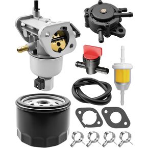 15003-7081 Carburetor Fit for Kawasaki FH580V FS541V FR600V FS600V Engine John Deere X300 X300R, Carburetor Fuel Pump Kit Replace 15004-0818 15004-0822 15004-7053 15004-7060, Carb With Fuel Pump in Kuwait