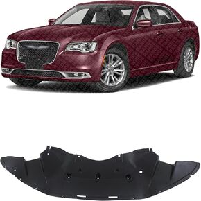 Front Engine Splash Shield Under Cover Direct Replacement for 2011-2022 Chrysler 300 | Front Engine Guard Panel Compatible with Multiple Chrysler 300 Trims | CH1228108 57010303AG in Kuwait