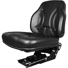 TRAC SEATS Black Suspension Seat for John Deere 5045E 5055E 5065E 5075E Tractor in Kuwait