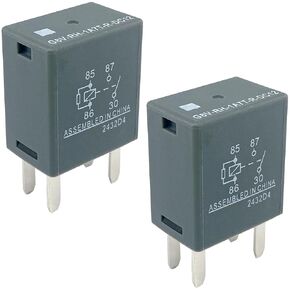 G8V-RH-1A7T-R-DC12 Relay (2-Pack) 12V 30A 4-Pin Automotive Relay, Compatible with Multi-Vehicle Electrical Systems for Fuel Pump, Starter, Wiper & AC Control in Kuwait