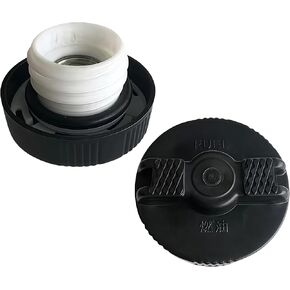 Forklift fuel tank cap 23320-23600-71, diesel tank cap 233202360071 compatible with Toyota Mitsubishi Komatsu forklift fuel tank cap accessories (black) in Kuwait