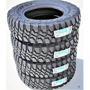 Set of 4 (FOUR) Evoluxx Rotator M/T Mud Off-Road Light Truck Radial Tires-LT245/75R16 245/75/16 245/75-16 120/116Q Load Range E LRE 10-Ply BSW Black Side Wall in Kuwait