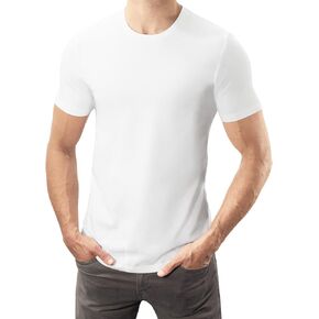 تي شيرت Lanky Llama (جديد) كرافتسمان برقبة دائرية | مناسب للرجال النحيفين والطويلين | مزيج من القطن/البوليستر الممشط 65/35 in Kuwait