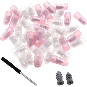 Tire Repair Nails Kit with 2 Sizes - Self-Sealing Rubber Screw Plugs & Screwdriver, Professional Vacuum Tire Repair Kit for Car Motorcycle Truck Tractor (50PCS) in Saudi Arabia