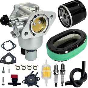 استبدال المكربن ​​لمحركات Kohler 7000 Series KT730 KT725 KT735 KT740 KT745 22HP-26HP، مناسب مباشرة لـ 1685319-S 32-853-34-S 32-853-63-S 32-853-67-S مع مجموعة مضخة الوقود in Kuwait