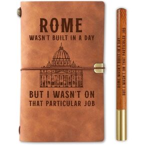 InnoBeta Construction Worker Gifts Journal Notebook, Gifts for Construction Workers on Christmas, Birthday, Sketchbook, Travel Diary, Lined Planner, Faux Leather, 7.8 * 5 Inches in Kuwait