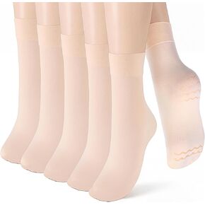 5 Pairs Non-slip Dance Sock with Grip for Women Girl Ballet Jazz Contemporary Dance Thin Seamless Ballet Tight Sock in Kuwait