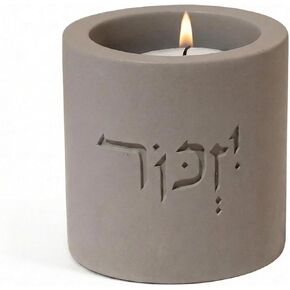 حامل شموع سوري شابات - شمعدانات يهودية أنيقة لإضاءة السبت والعطلات، تصميم معدني حديث، حاملات شموع مزخرفة للاستخدام المنزلي والهدايا (وردي) in Kuwait