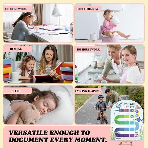 مخطط مكافآت Under The Sea، مخطط سلوك للأطفال في المنزل، لافتة مخطط حوافز خشبية مع 24 رمزًا، مخططات ملصقات تحت عنوان حيوانات المحيط، أساسيات الفصل الدراسي -03 in Kuwait