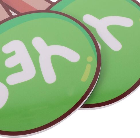 لوحة تحكيم للفصل الدراسي قطعتان محمولة باليد نعم لا مجاديف التصويت أداة تعليمية محمولة للمعلم لمشاركة الطلاب والتعلم التفاعلي in Kuwait