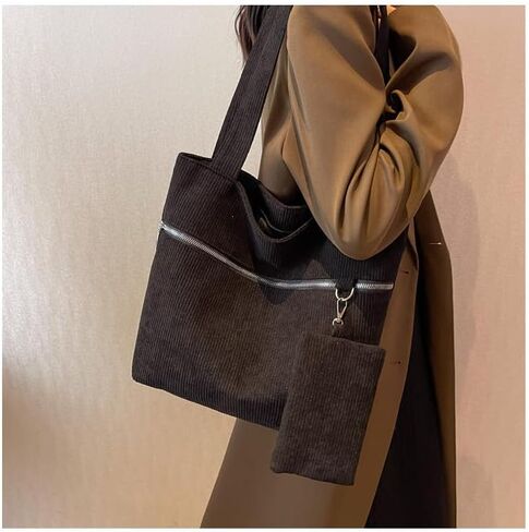 Oversized Tote Bag for Women, Large Capacity Shoulder Bag, Stylish and Simple Work Weekender Bag in Saudi Arabia