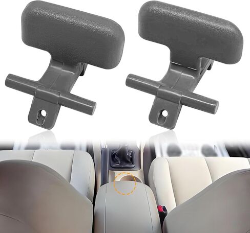 زوج واحد من مشابك مزلاج علوي وسفلي لوحدة التحكم المركزية متوافقة مع Hyundai Sonata 2009-2010 استبدال # 84661-3K000V2 84662-3K000V2 (رمادي) in Saudi Arabia