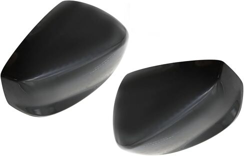 Driver Side and Passenger Side Gloss Black Rearview Mirror Cover Caps Compatible with 2008-2013 Accord in Saudi Arabia
