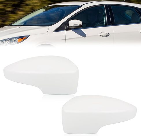 مرآة الرؤية الخلفية الجانبية لباب السيارة الخارجي لسيارة To-yota Camry 2025 2024 2023 2022 2021 2020 2019 2018 ملحقات أغطية مرآة الرؤية الخلفية (أسود لامع) in Kuwait