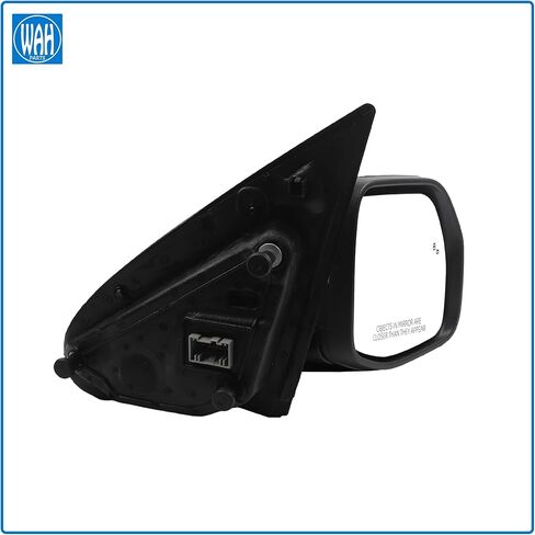 Right Passenger Side Exterior Door Mirror Compatible With 2022-2025 Ford Maverick NZ6Z-17682-L 7 Pins Power and Heated Glass Manual folding with BLIS (Blind Spot Sensor) Textured black cover in Saudi Arabia