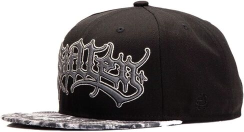 Sullen Oculus Tattoo Lifestyle Graphic Snapback Artist Series Flat Bill Hat Black in Saudi Arabia
