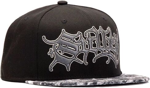 Sullen Oculus Tattoo Lifestyle Graphic Snapback Artist Series Flat Bill Hat Black in Saudi Arabia