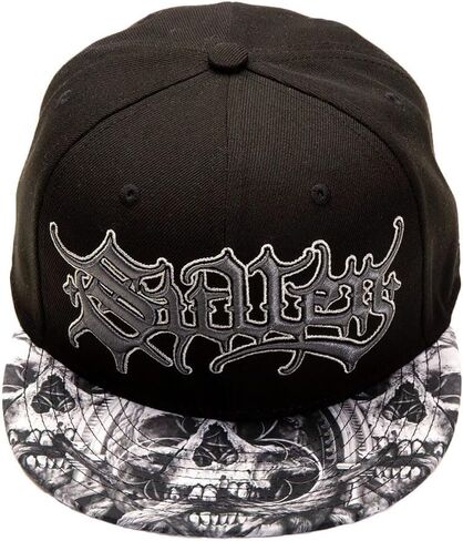 Sullen Oculus Tattoo Lifestyle Graphic Snapback Artist Series Flat Bill Hat Black in Saudi Arabia