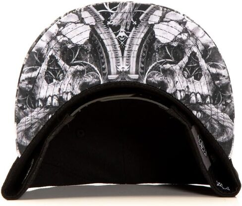 Sullen Oculus Tattoo Lifestyle Graphic Snapback Artist Series Flat Bill Hat Black in Saudi Arabia