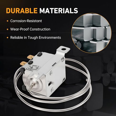 A/C Thermostat Switch Compatible with Omega Freightliner A22-23640-000 A46-3122-030 22-23640-000 Air Conditioner Thermostat Switch in Kuwait