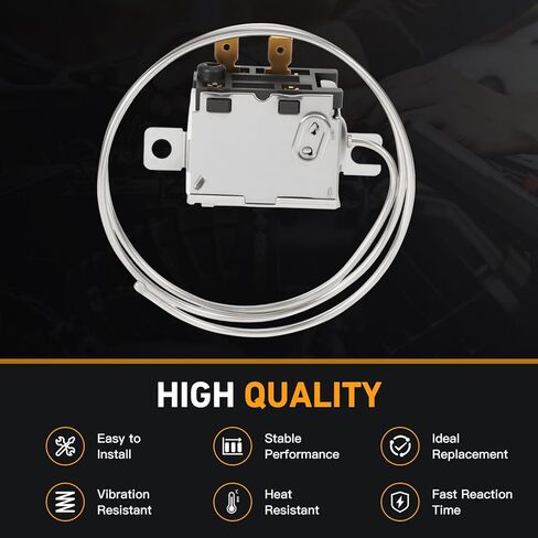 A/C Thermostat Switch Compatible with Omega Freightliner A22-23640-000 A46-3122-030 22-23640-000 Air Conditioner Thermostat Switch in Kuwait