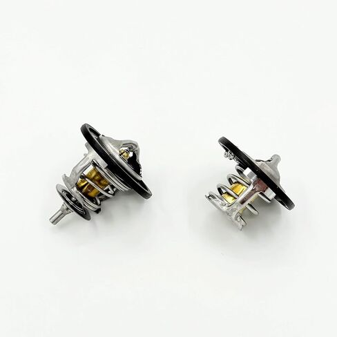 Pair of Thermostat Coolant 82℃ + 85℃ For ISUZU NPR NPR-HD NQR NRR 4HE1 4.8L 4HK1 5.2L 1998-2024 OEM in Kuwait