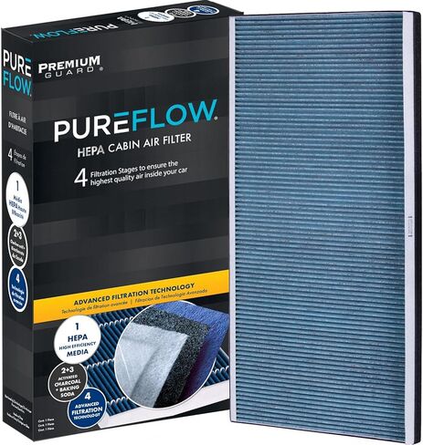 PureFlow HEPA Cabin Air Filter PC99505HX | Fits 2016-2021 Tesla S, Fresh Air in Saudi Arabia