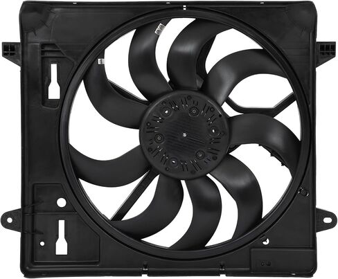 Radiator Cooling Fan Fit for 2012-2017 for JEEP WRANGLER,2018 for JEEP WRANGLER JK in Saudi Arabia
