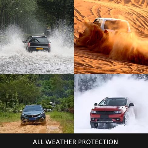 TPE Floor Mats for Toyota Hilux revo 4D 2015-2023, Black, Custom Fit, All-Weather Protection, Easy-to-Clean in Saudi Arabia