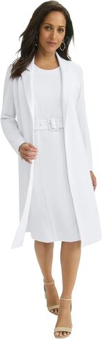 Jessica London Women's Plus Size Belted Jacket Dress in Saudi Arabia